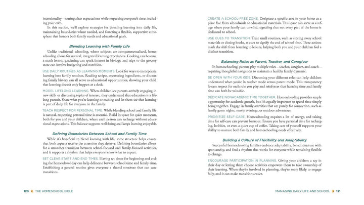 The Homeschool Bible - Re-vived