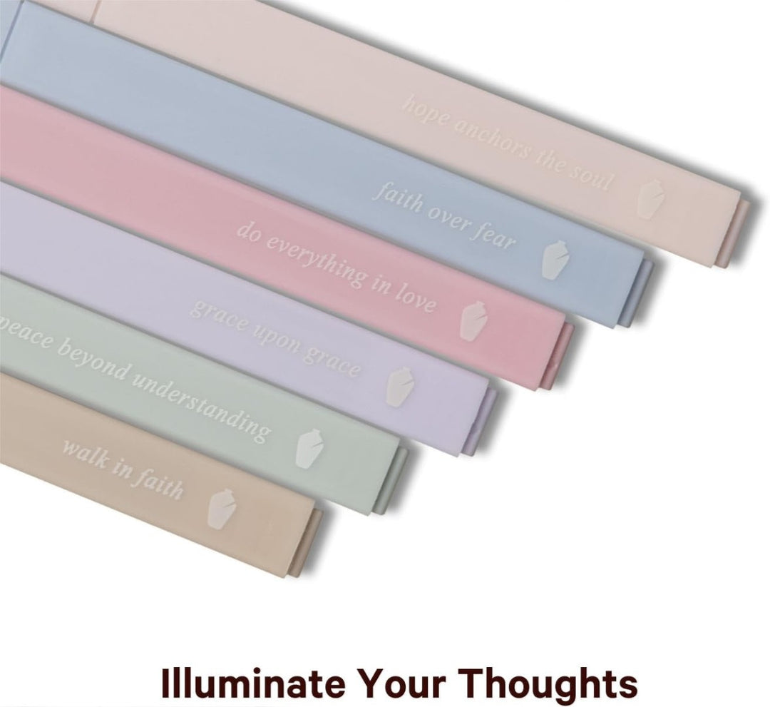 Evergreen Pastel Highlighters (Pack of 6)