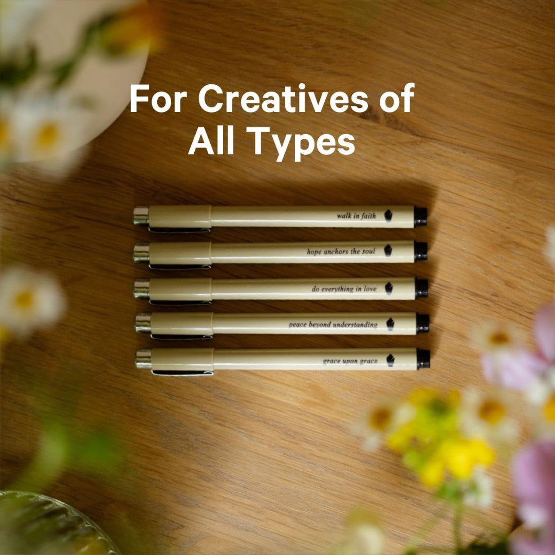 Evergreen Fineliner Pen Variety Pack