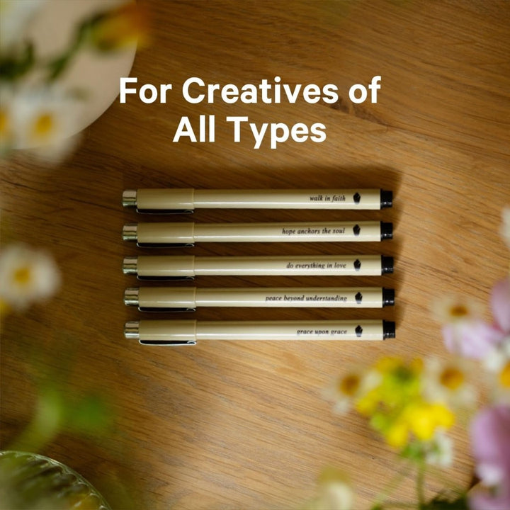 Evergreen Fineliner Pen Variety Pack