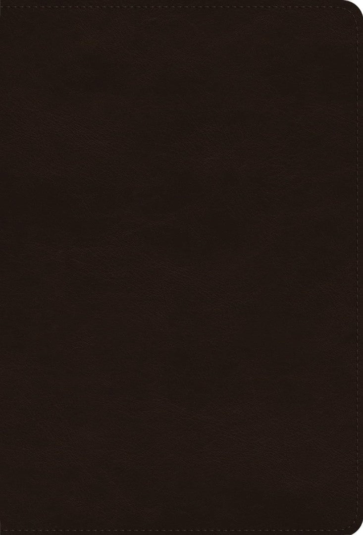 ESV Giant Print Thinline Bible, Deep Brown