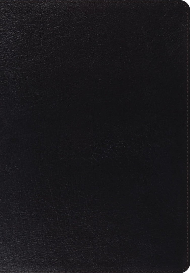 ESV Giant Print Bible, Genuine Leather, Black