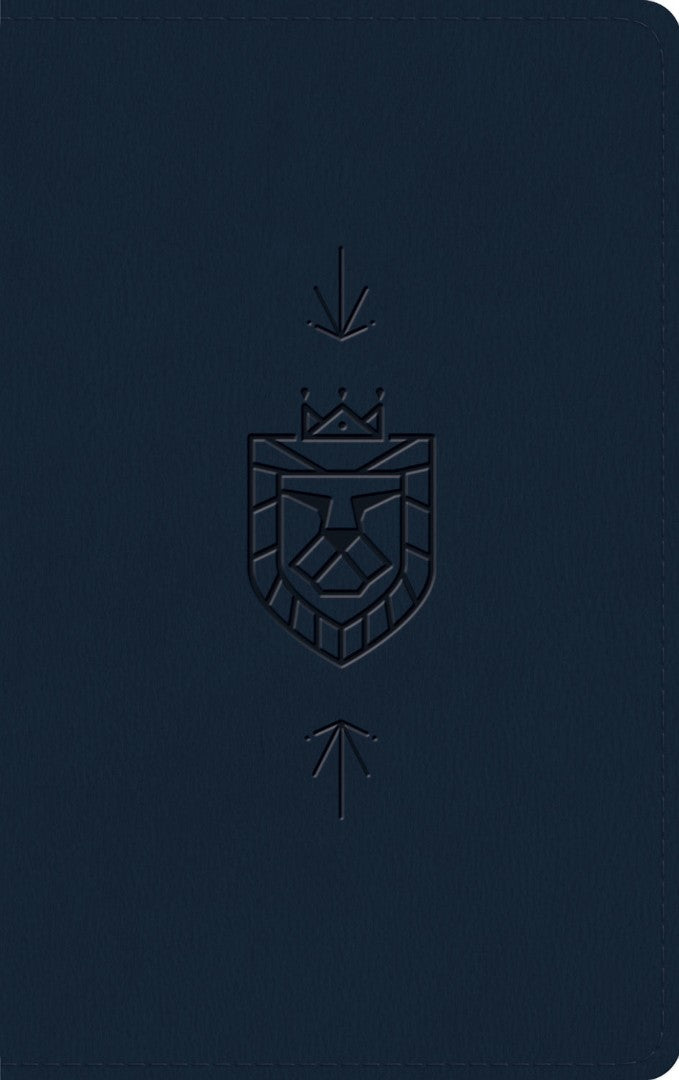 ESV Holy Bible for Kids, Dark Blue, Lion Of Judah Design