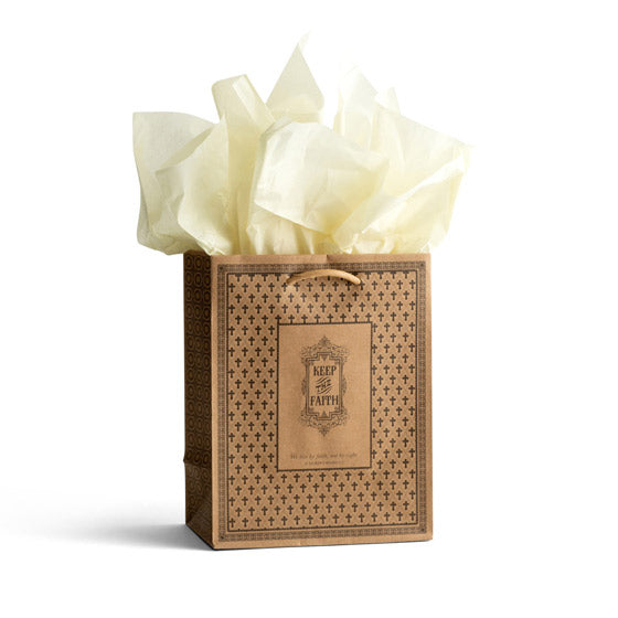 Keep The Faith - Medium Gift Bag With Tissue