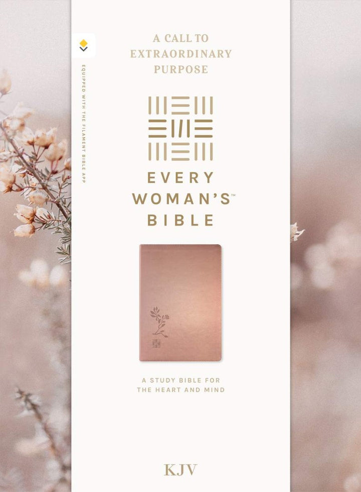 KJV Every Woman's Bible, Filament Enabled, Rose