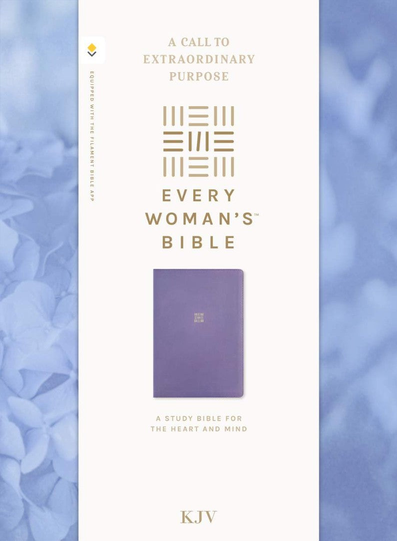 KJV Every Woman's Bible, Filament Enabled, Periwinkle