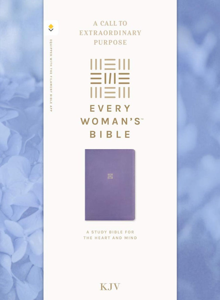 KJV Every Woman's Bible, Filament Enabled, Periwinkle