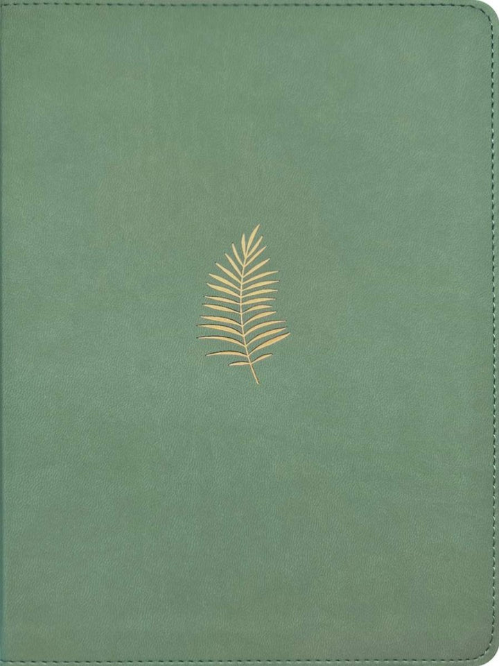 NLT Wide Margin Bible, Filament Enabled, Sage Green, Indexed
