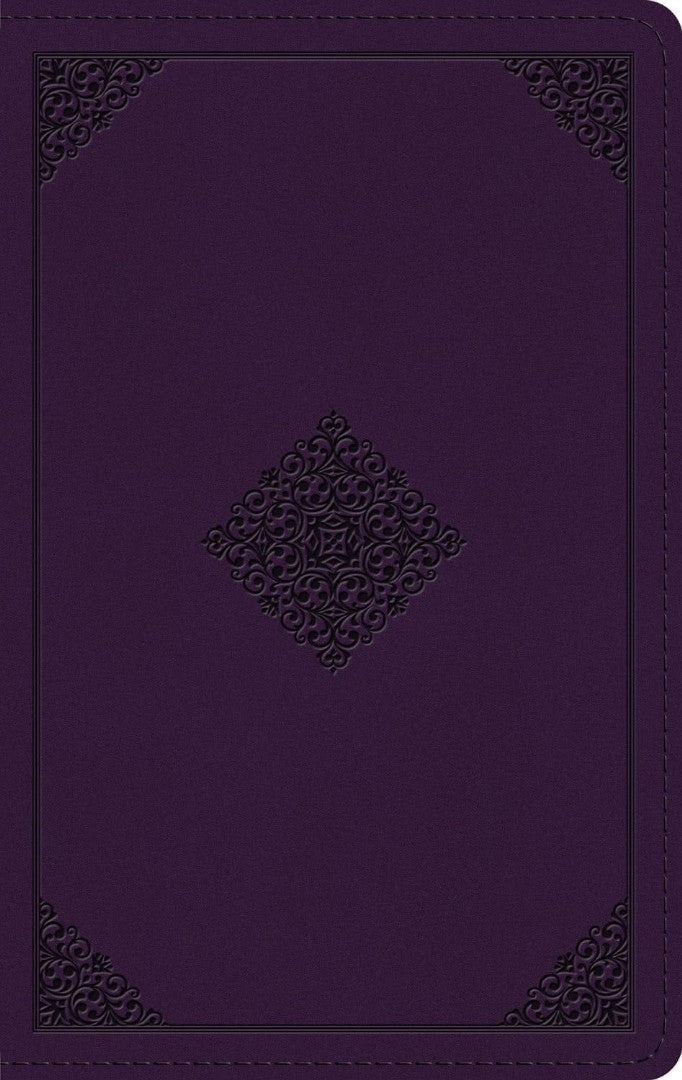 ESV Giant Print Personal Size Bible, Red Letter, Lavender