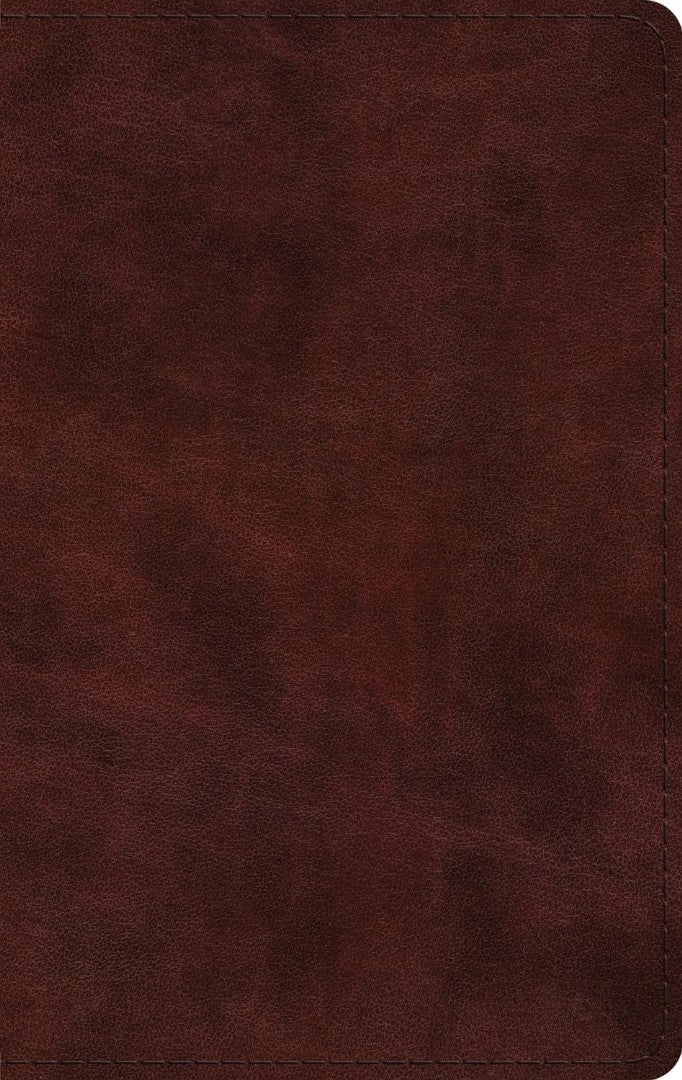 ESV Large Print Thinline Bible, Mahogany