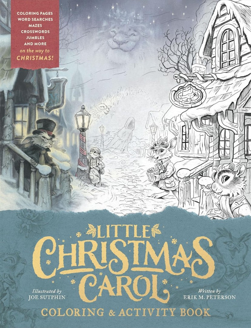 Little Christmas Carol Coloring & Activity Book