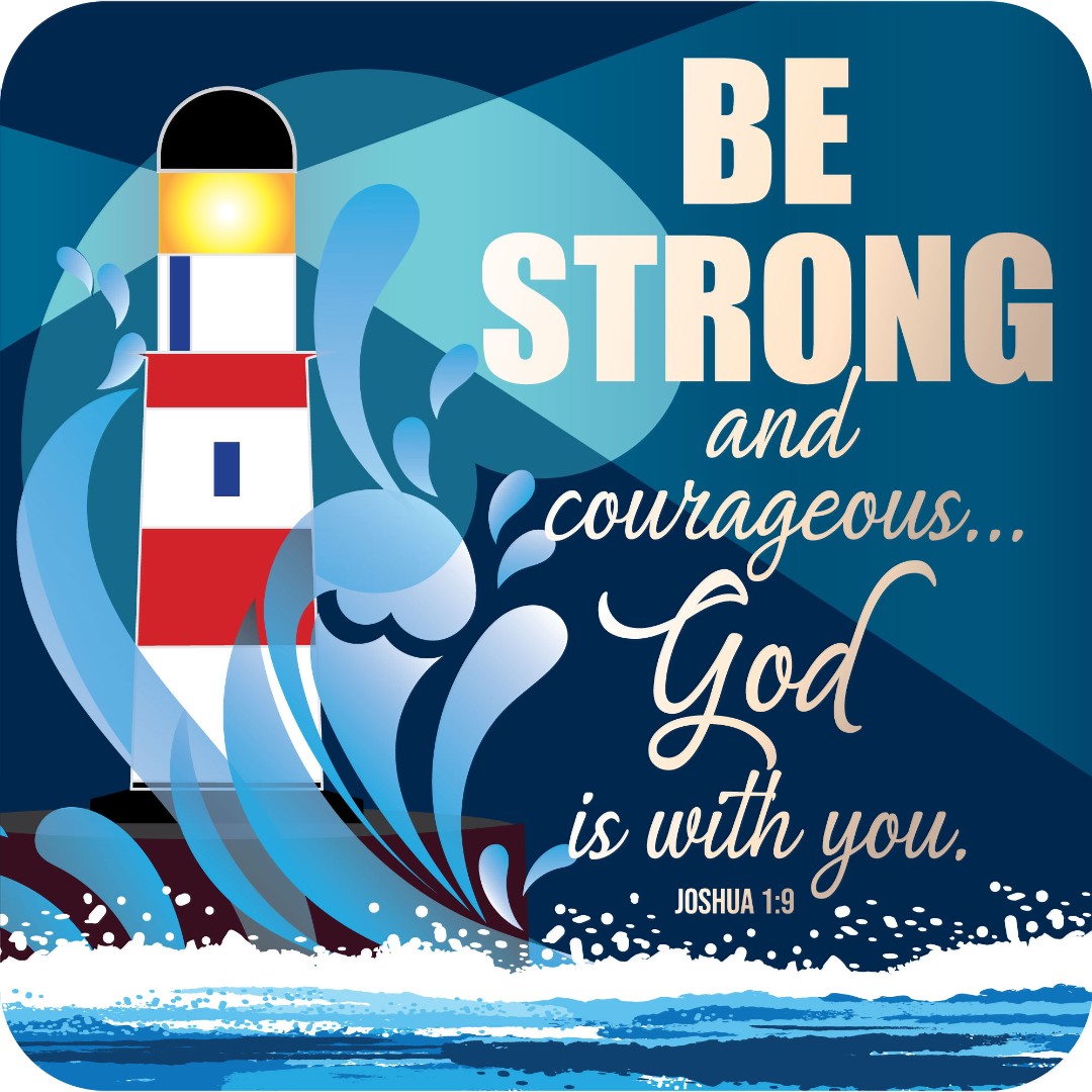 Be Strong Cork Coaster - Re-vived