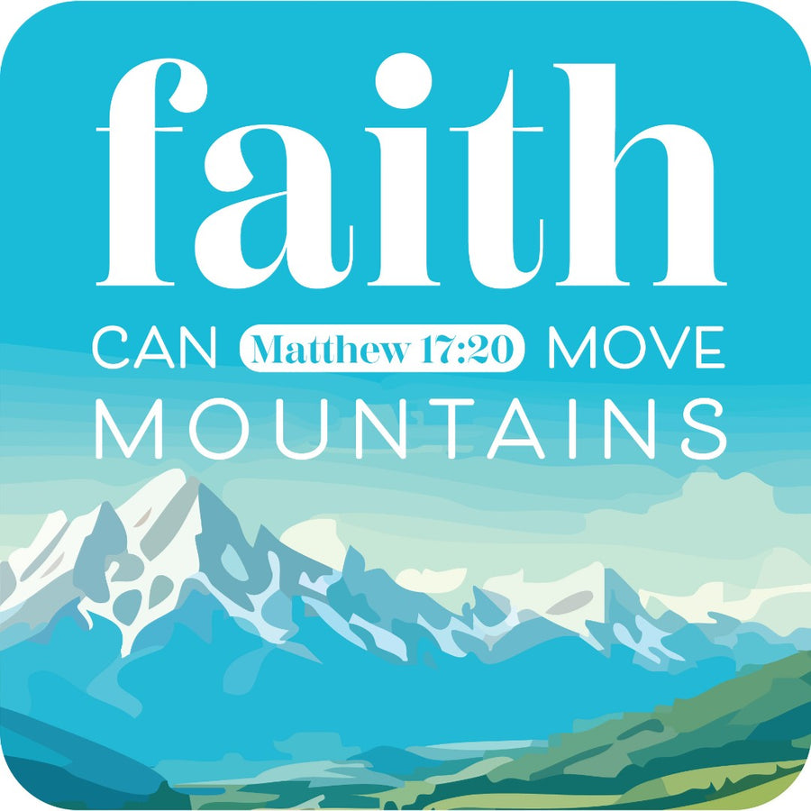 Faith Cork Coaster - Re-vived