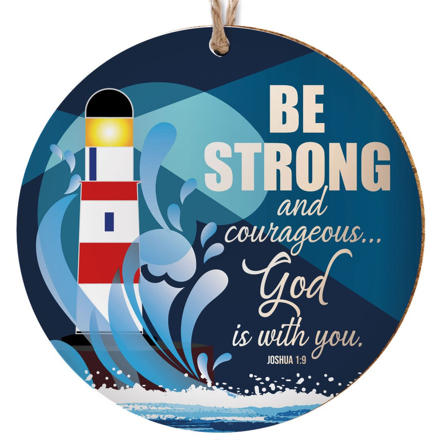 Be Strong Ceramic Hanging Decoration - Re-vived