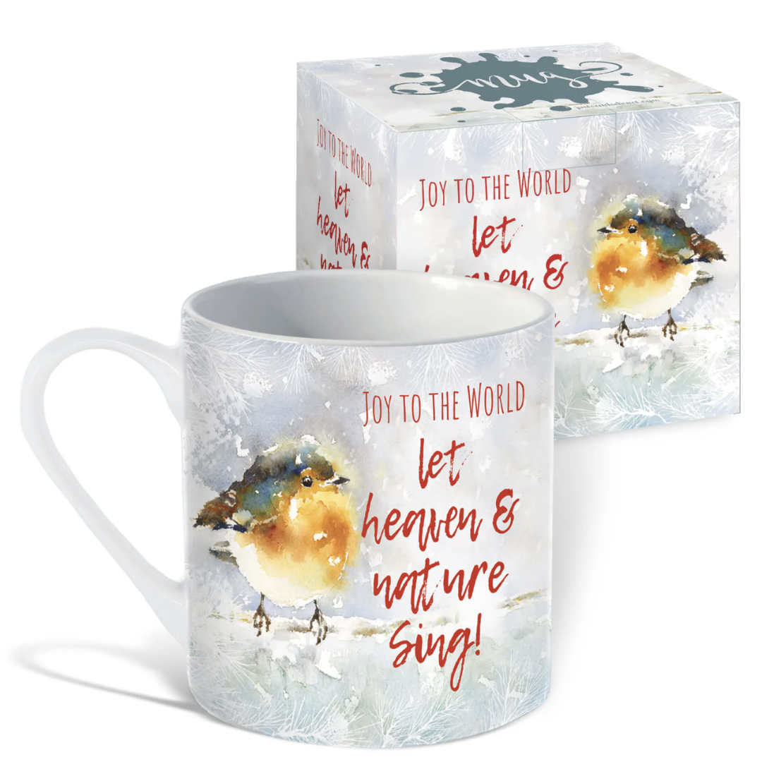 Joyful Robin Mug