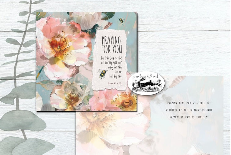 Praying For You - Aqua Rose - For I The Lord Thy God Will Ho