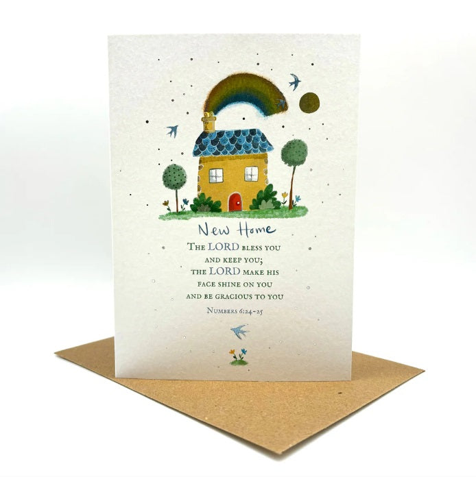 Bless You New Home Card (Blank Inside)
