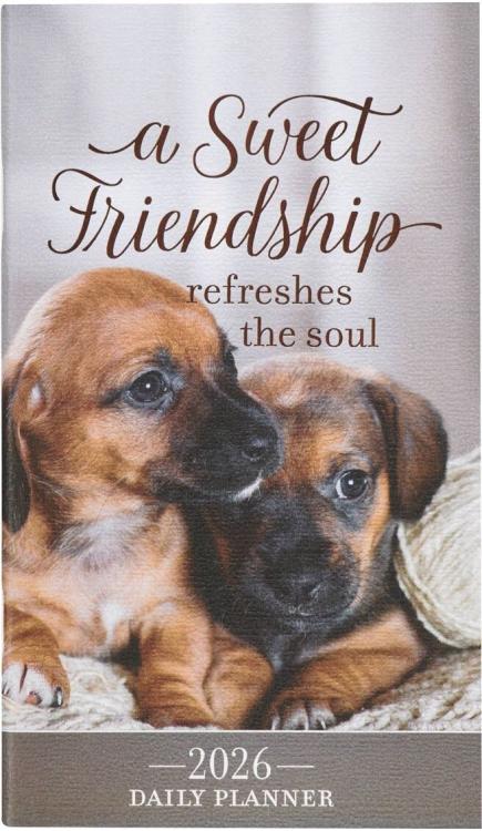 2026 Small Daily Planner: Sweet Friendship