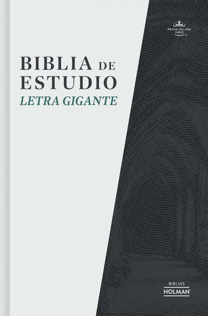 RVR 1960 Biblia De Estudio De Letra Gigante, Tapa Dura - Re-vived