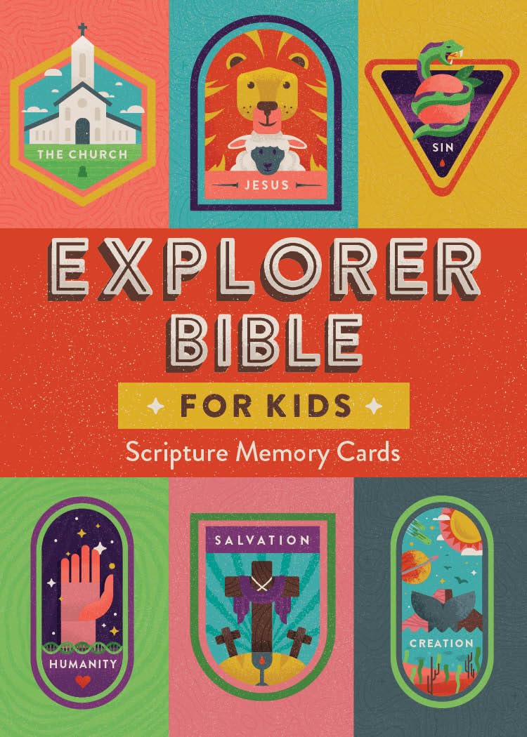 CSB Explorer Bible for Kids Scripture Memory Cards - Re-vived