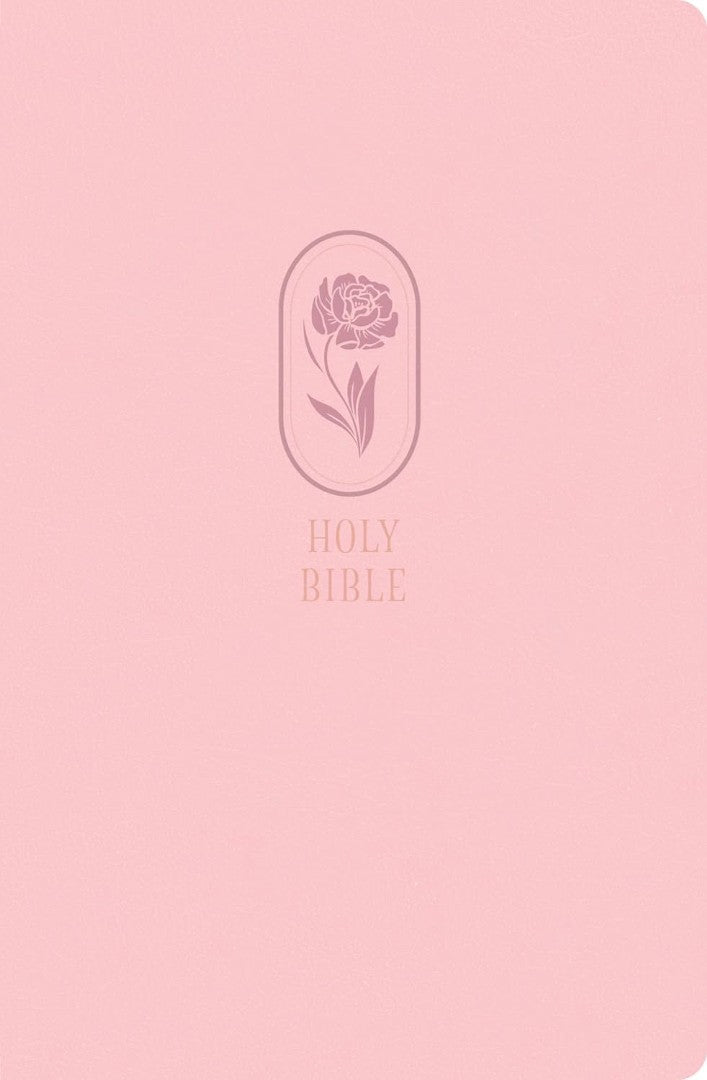 Kjv Large Print Personal Size Reference Bible, Pink Leathert