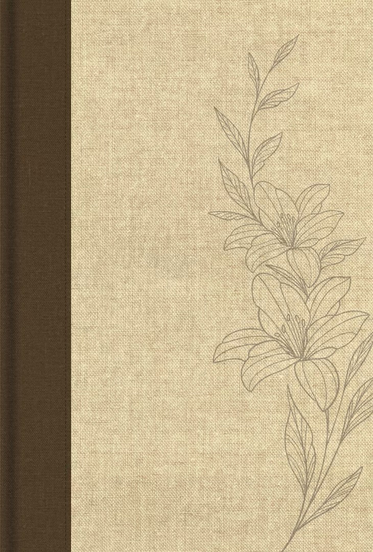 CSB Single-Column Wide-Margin Bible, Cream Cloth Over Board
