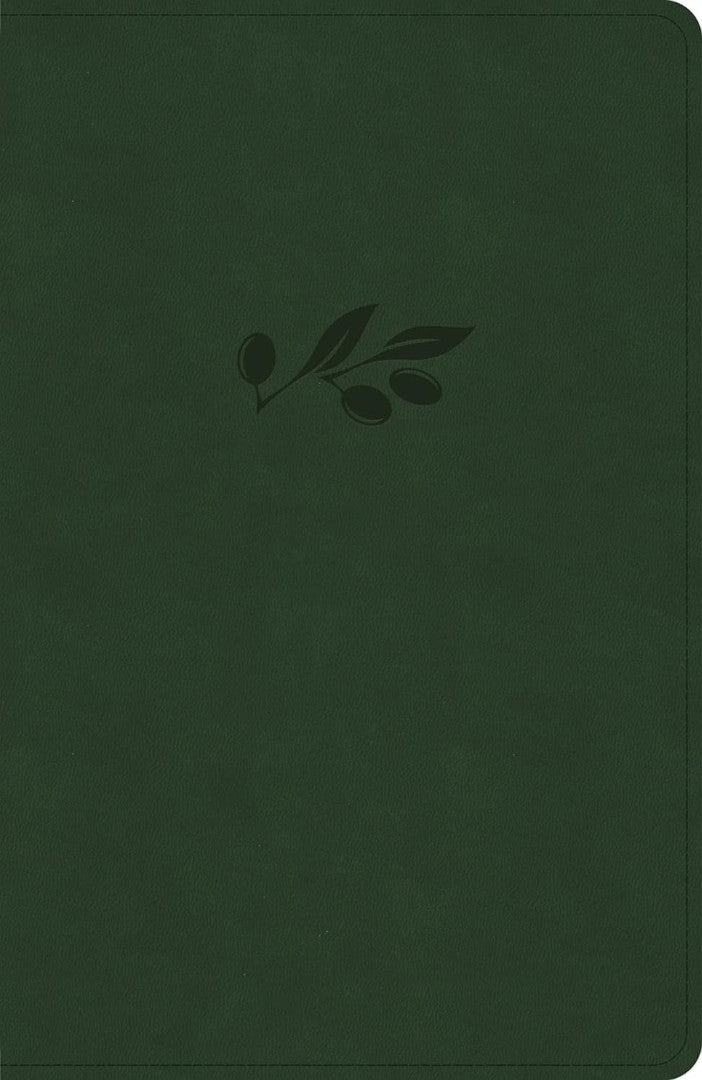 NASB Verse-by-Verse Reference Bible, Olive - Re-vived
