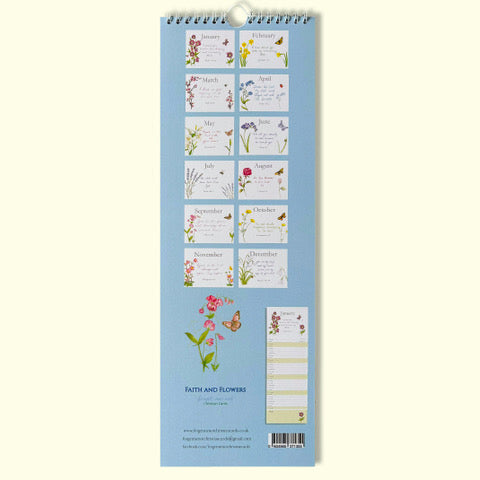 Faith and Flowers 2026 Calendar