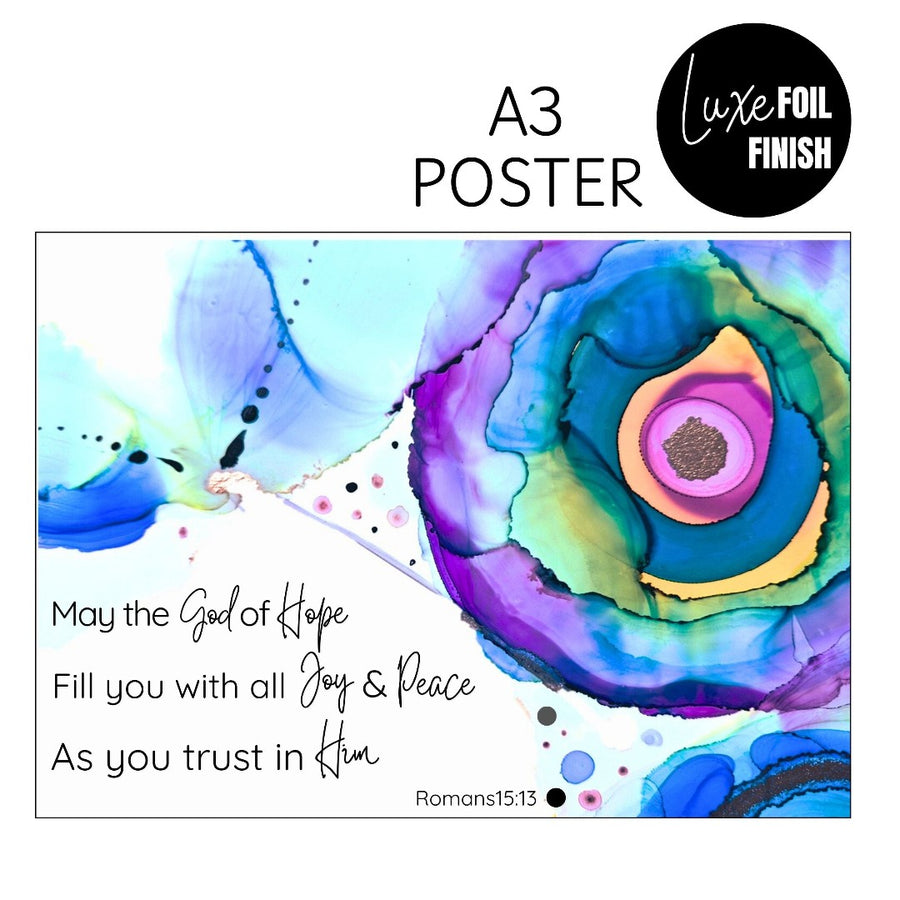 God Of Hope A3 Poster - Re-vived