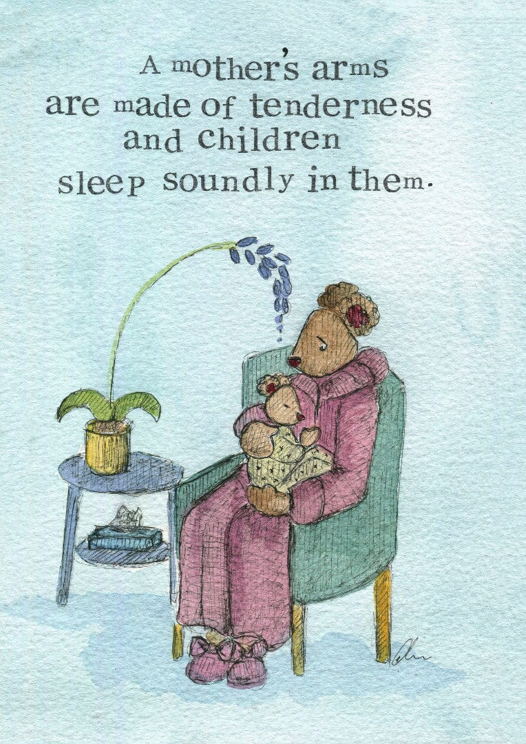 A Mother's Arms Single Print