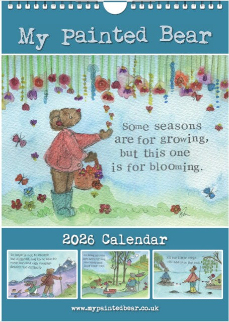 My Painted Bear 2026 Annual Wall Calendar