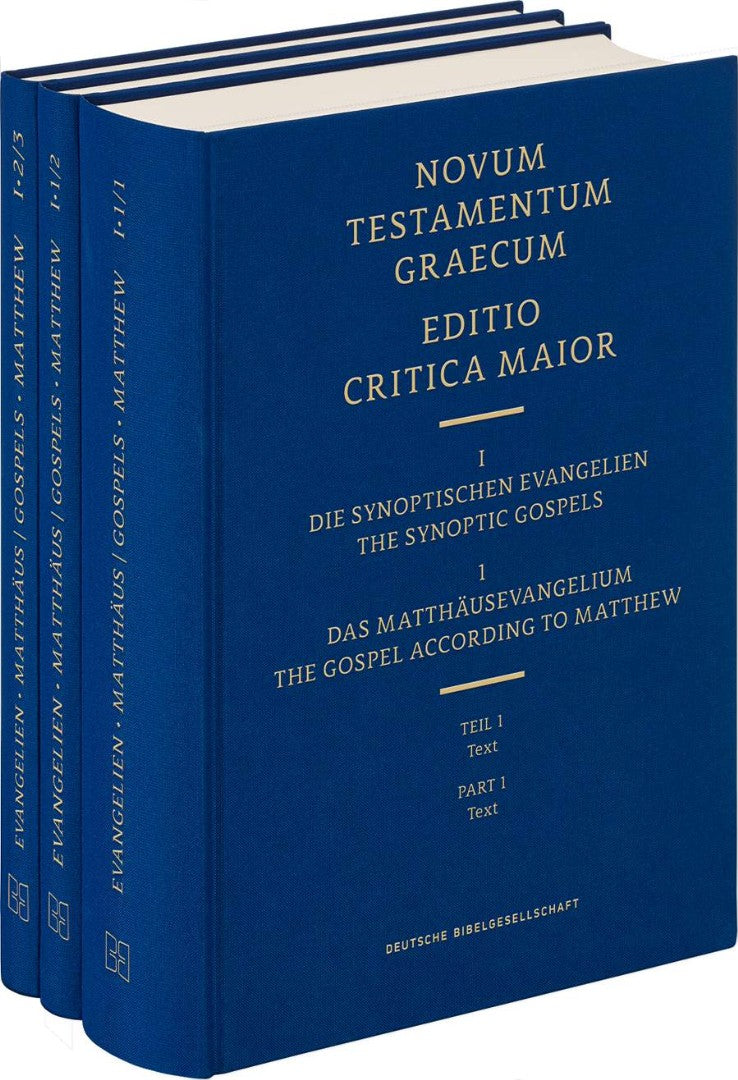 Novum Testamentum Graecum, Editio Critica Maior (Ecm) I/1 - Re-vived