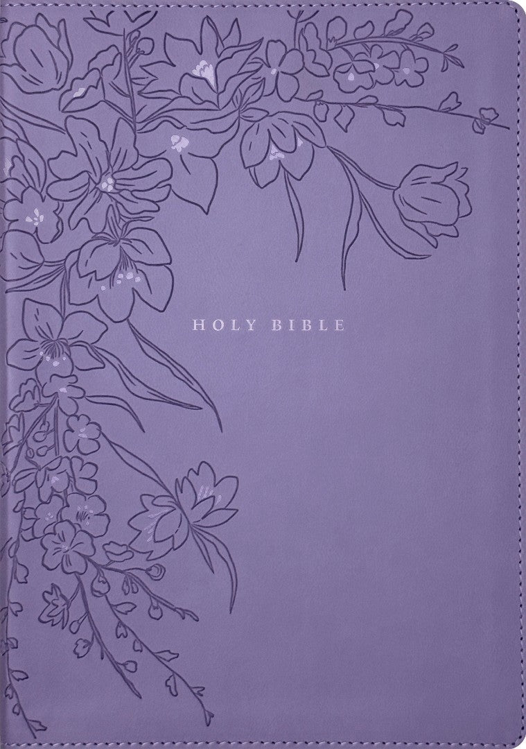 NLT Giant Print Bible, Filament Enabled, Lavender, Indexed - Re-vived