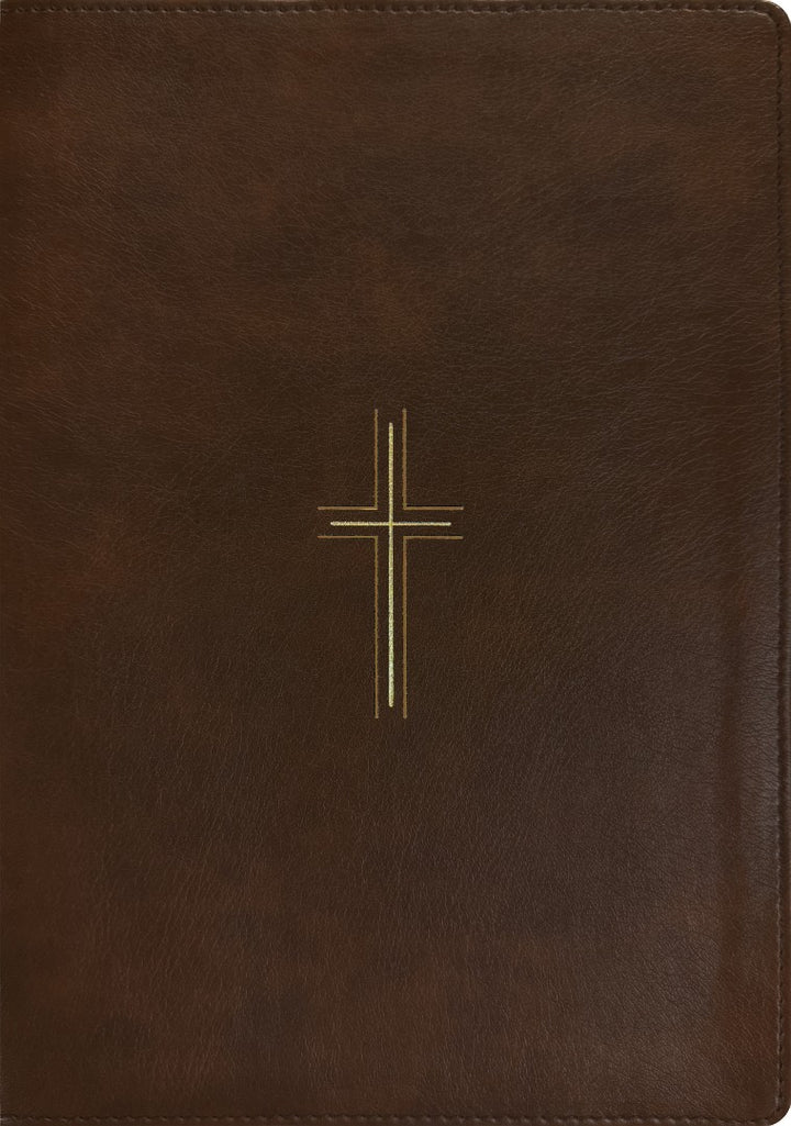 NLT Giant Print Bible, Filament Enabled, Rustic, Indexed - Re-vived