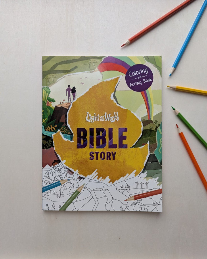 Light of the World: Bible Story Coloring and Activity Book