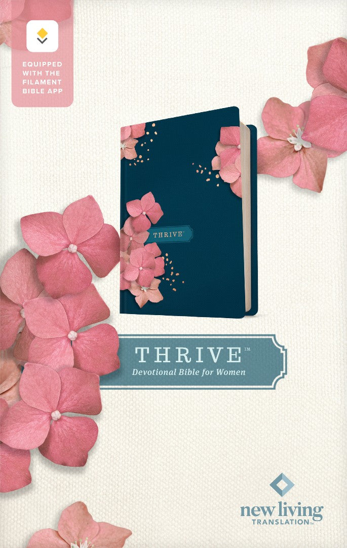 NLT Thrive Devotional Bible for Women, Filament Enabled - Re-vived
