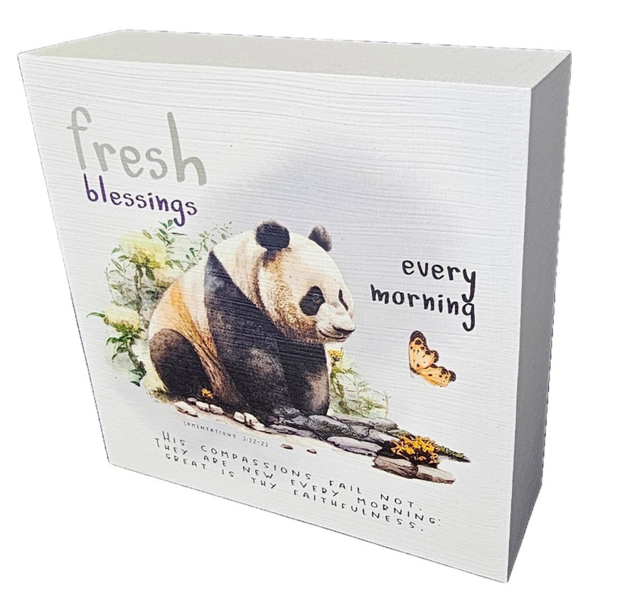 Fresh Blessings Every Day - Panda - Re-vived