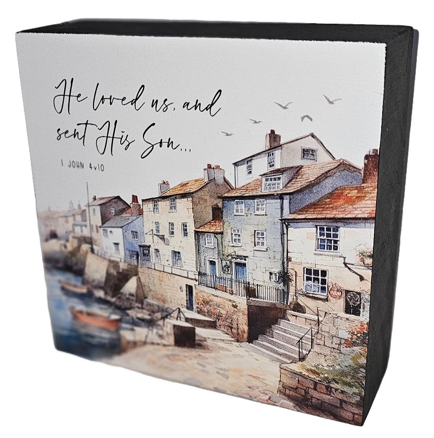 He Loved Us And Sent His Son Harbour - Re-vived