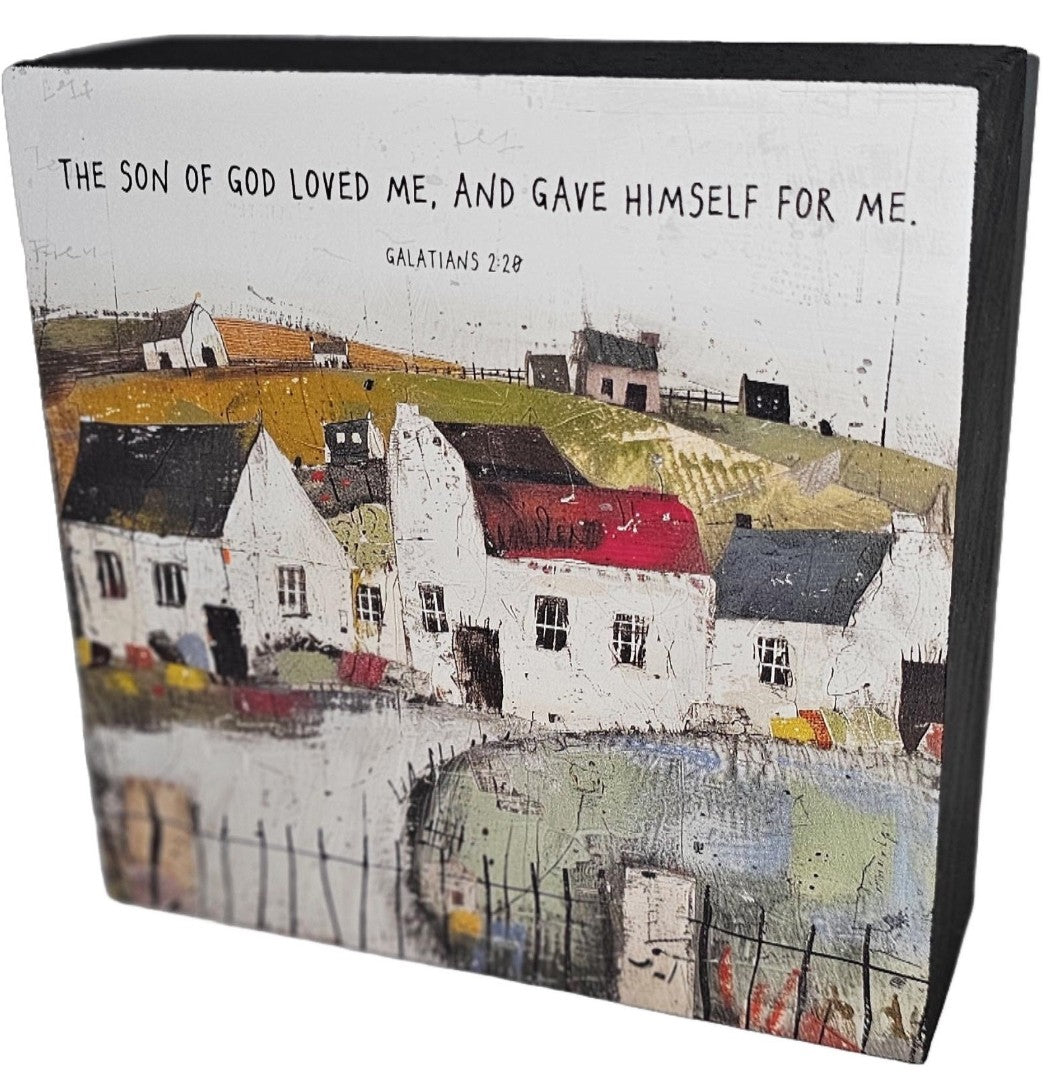 The Son Of God Loved Me - Whimsical Village - Re-vived