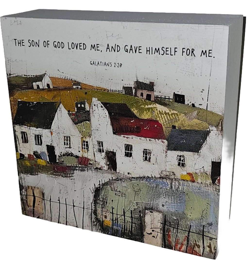The Son Of God Loved Me - Whimsical Village - Re-vived