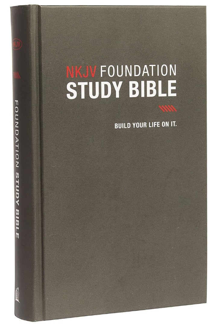 NKJV Foundation Study Bible, Wide-Margin, Black