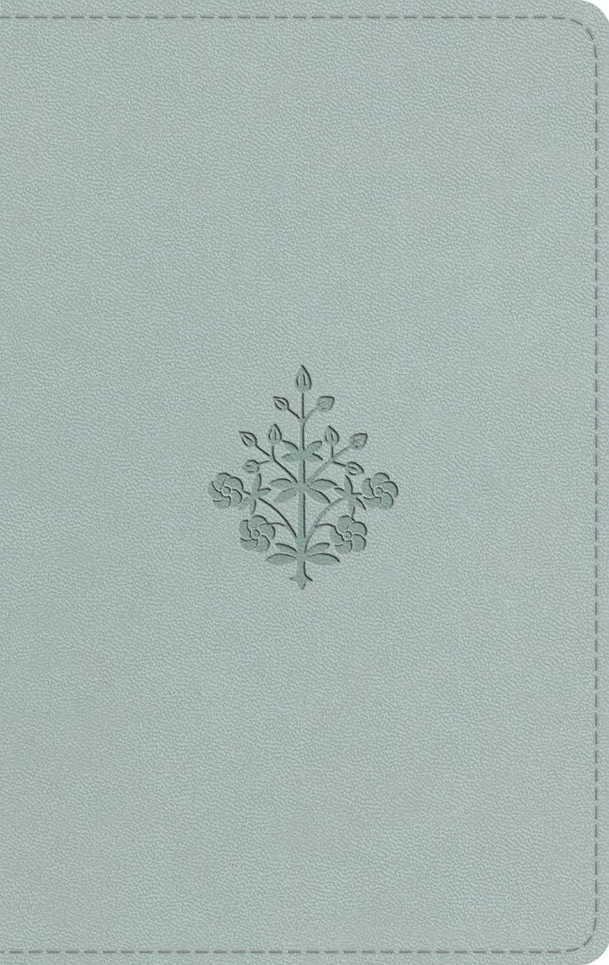 ESV Compact Bible, Stone, Branch Design