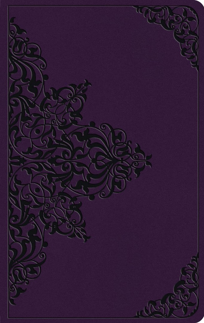 ESV Large Print Value Thinline Bible, Lavender, Filgree
