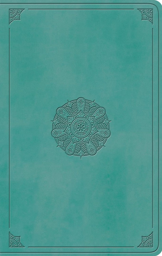 ESV Large Print Value Thinline Bible, Turquoise