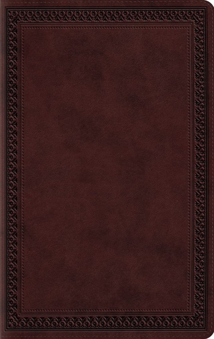 ESV Large Print Value Thinline Bible, Mahogany