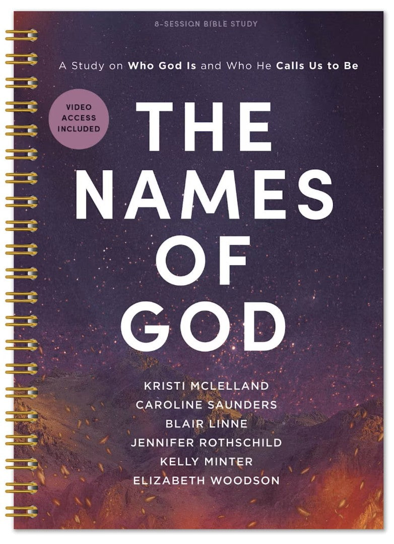 The Names of God Bible Study Book with Video Access