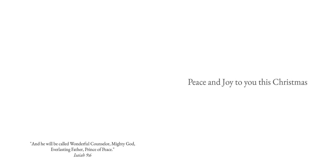 The Chosen Christmas Card - We Will Sing For Joy (Pk of 6)