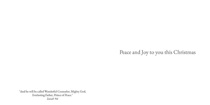 The Chosen Christmas Card - We Will Sing For Joy (Pk of 6)