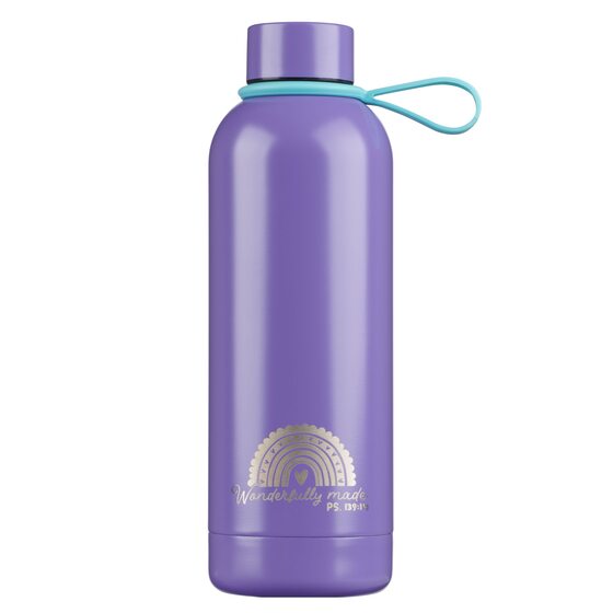 Water Bottle Ss Stickers Purple Wonderfully Made Ps. 139:14