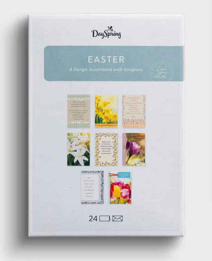Easter Assortment - 24 Boxed Cards - Re-vived